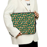 Gingerbread Cookies Pattern Print Laptop Sleeve