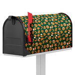Gingerbread Cookies Pattern Print Mailbox Cover