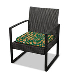 Gingerbread Cookies Pattern Print Outdoor Seat Cushion Cover