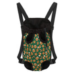 Gingerbread Cookies Pattern Print Pet Carrier Backpack