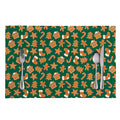 Gingerbread Cookies Pattern Print Placemat