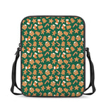 Gingerbread Cookies Pattern Print Rectangular Crossbody Bag