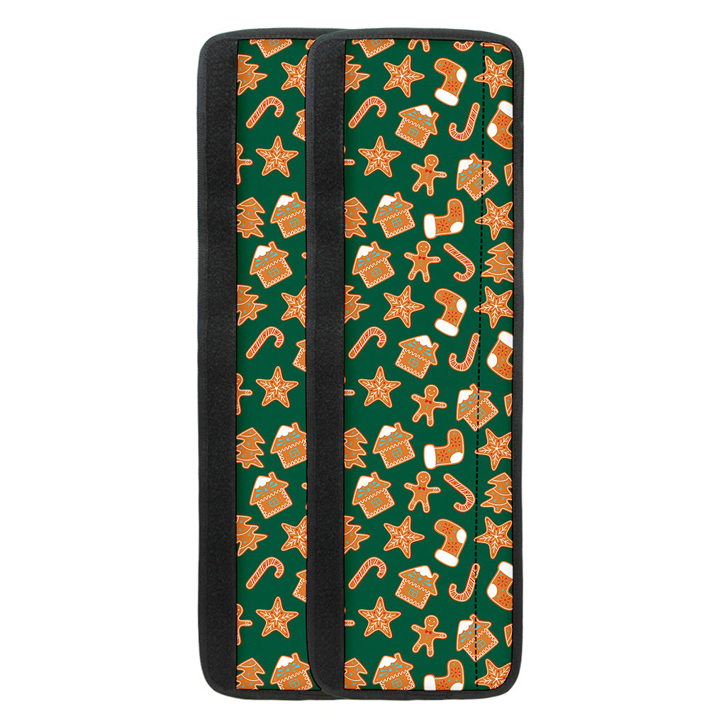 Gingerbread Cookies Pattern Print Refrigerator Handle Covers