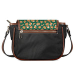 Gingerbread Cookies Pattern Print Saddle Bag