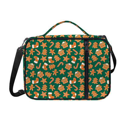 Gingerbread Cookies Pattern Print Shoulder Strap Bible Bag