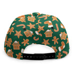 Gingerbread Cookies Pattern Print Snapback Cap