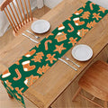 Gingerbread Cookies Pattern Print Table Runner