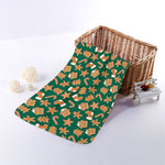 Gingerbread Cookies Pattern Print Towel