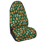 Gingerbread Cookies Pattern Print Waterproof Car Seat Cover