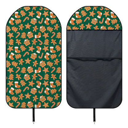 Gingerbread Cookies Pattern Print Waterproof Car Seat Cover