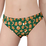 Gingerbread Cookies Pattern Print Women's Panties