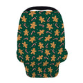 Gingerbread Man Cookies Pattern Print Baby Seat Cover