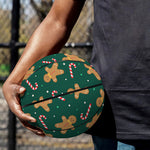 Gingerbread Man Cookies Pattern Print Basketball