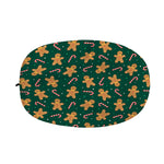 Gingerbread Man Cookies Pattern Print Car Side Mirror Covers