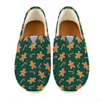 Gingerbread Man Cookies Pattern Print Casual Shoes