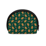 Gingerbread Man Cookies Pattern Print Coin Purse