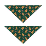 Gingerbread Man Cookies Pattern Print Dog Bandana