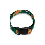 Gingerbread Man Cookies Pattern Print Dog Collar