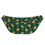 Gingerbread Man Cookies Pattern Print Fanny Pack