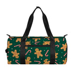 Gingerbread Man Cookies Pattern Print Gym Bag
