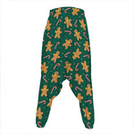 Gingerbread Man Cookies Pattern Print Hammer Pants