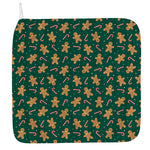 Gingerbread Man Cookies Pattern Print Hand Towel
