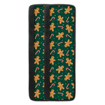Gingerbread Man Cookies Pattern Print Refrigerator Handle Covers