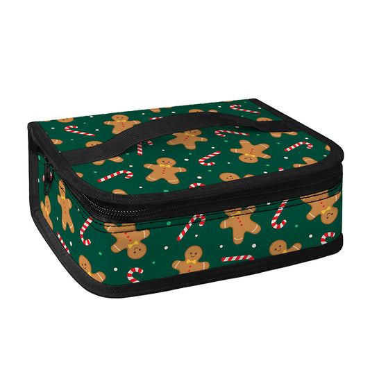 Gingerbread Man Cookies Pattern Print Small Lunch Bag