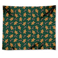 Gingerbread Man Cookies Pattern Print Tapestry