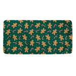 Gingerbread Man Cookies Pattern Print Towel