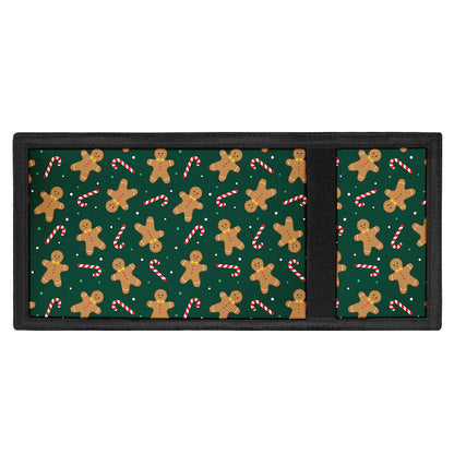 Gingerbread Man Cookies Pattern Print Trifold Wallet