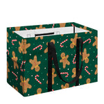 Gingerbread Man Cookies Pattern Print Utility Tote Bag
