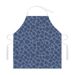 Giraffe Denim Jeans Pattern Print Adjustable Apron