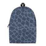 Giraffe Denim Jeans Pattern Print Backpack