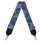 Giraffe Denim Jeans Pattern Print Bag Strap