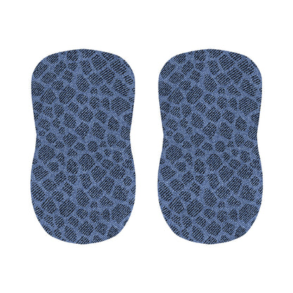 Giraffe Denim Jeans Pattern Print Bar Stool Covers
