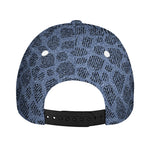 Giraffe Denim Jeans Pattern Print Baseball Cap
