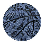 Giraffe Denim Jeans Pattern Print Basketball