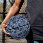 Giraffe Denim Jeans Pattern Print Basketball