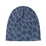 Giraffe Denim Jeans Pattern Print Beanie