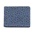 Giraffe Denim Jeans Pattern Print Bifold Wallet