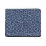 Giraffe Denim Jeans Pattern Print Bifold Wallet