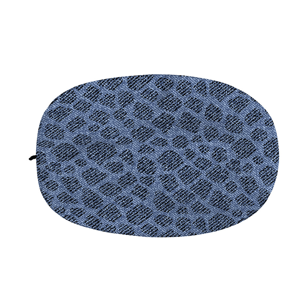 Giraffe Denim Jeans Pattern Print Car Side Mirror Covers