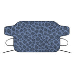 Giraffe Denim Jeans Pattern Print Car Windshield Snow Cover