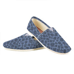 Giraffe Denim Jeans Pattern Print Casual Shoes