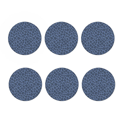 Giraffe Denim Jeans Pattern Print Coaster Set
