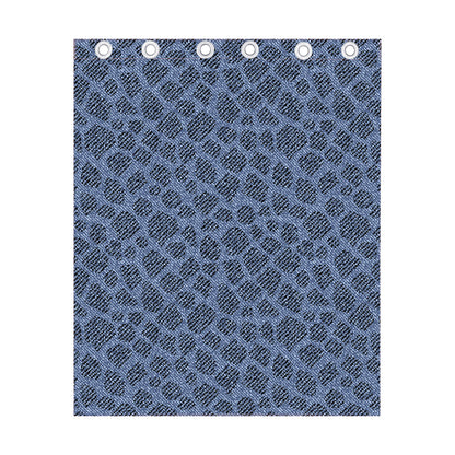 Giraffe Denim Jeans Pattern Print Curtain