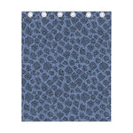 Giraffe Denim Jeans Pattern Print Curtain