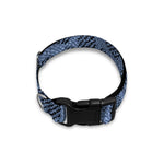 Giraffe Denim Jeans Pattern Print Dog Collar