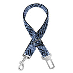 Giraffe Denim Jeans Pattern Print Dog Seat Belt